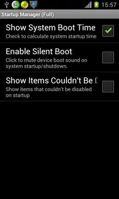 Startup Manager (Free) android App screenshot 1